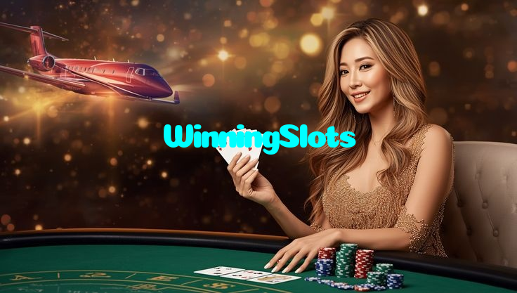 WinningSlots casino presented on mobile device in Pakistan with slots and live games